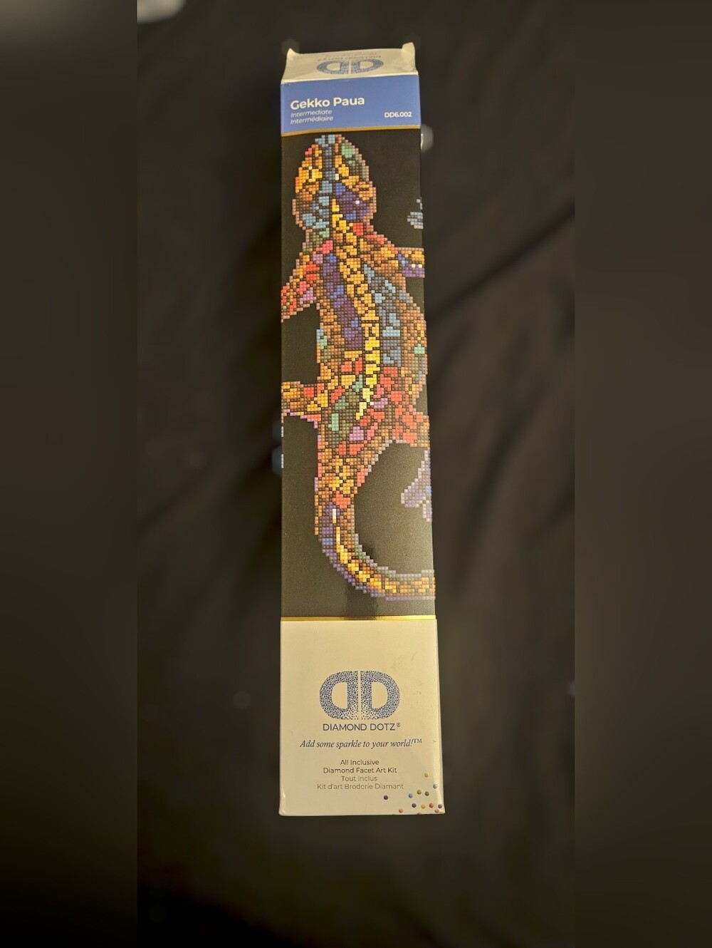 Diamond Dotz Gekko Paua Mosaic Wall Art - Multicolor